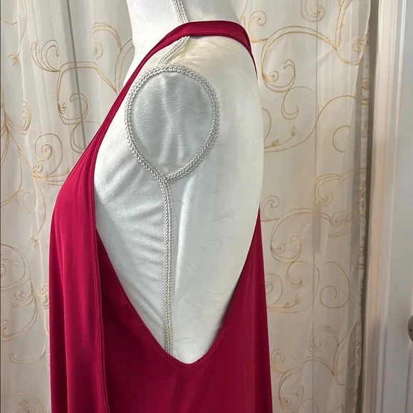 Lululemon Athletica Red Sleeveless Scoop Neck Sundress - Picture 5 of 8